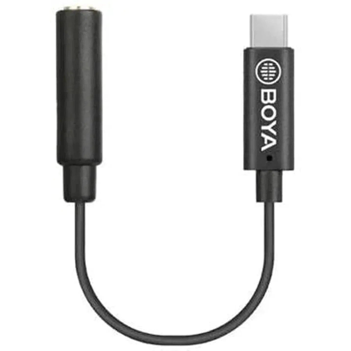BOYA BY-K4 6CM 3.5mm Female TRRS To Male Type-c Adapter Cable