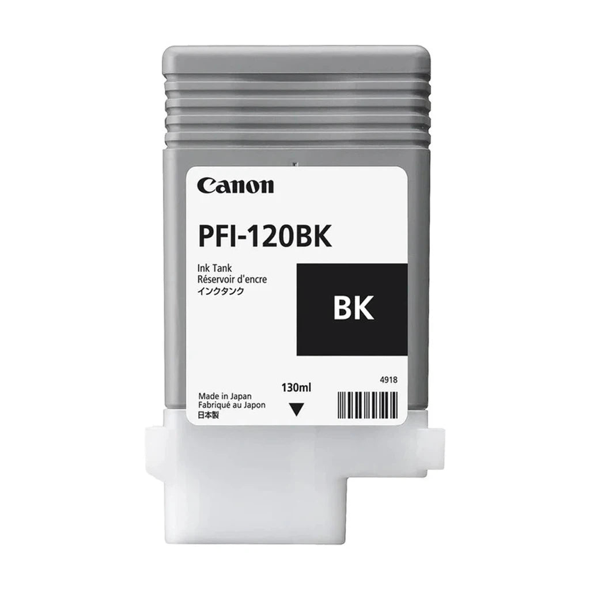 Canon PFI 120BK Ink Cartridge 300 Pages/ Black Color / 130ml / Ink Cartridge