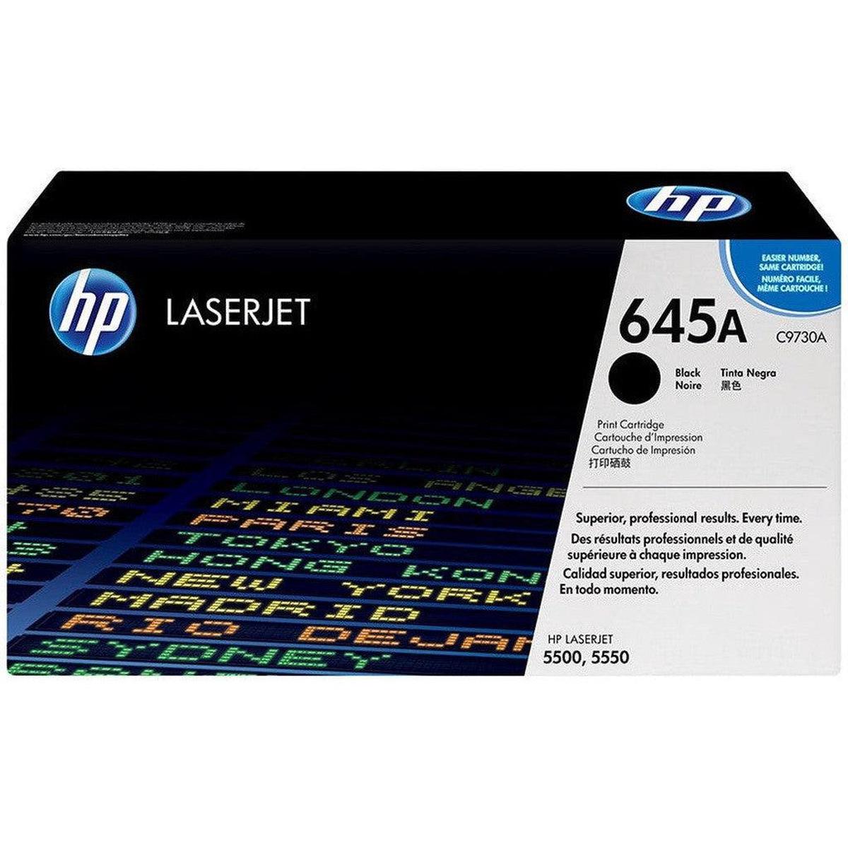 Hp 645A Black Toner C9730A