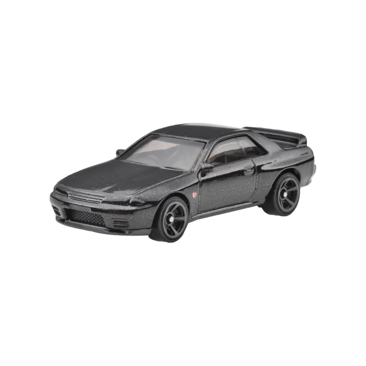 Hot Wheels JFN59 Basic Car Nissan Skyline GT-R (BNR32) Vehicle Toy Mini Car 3 Years Old and Up Black
